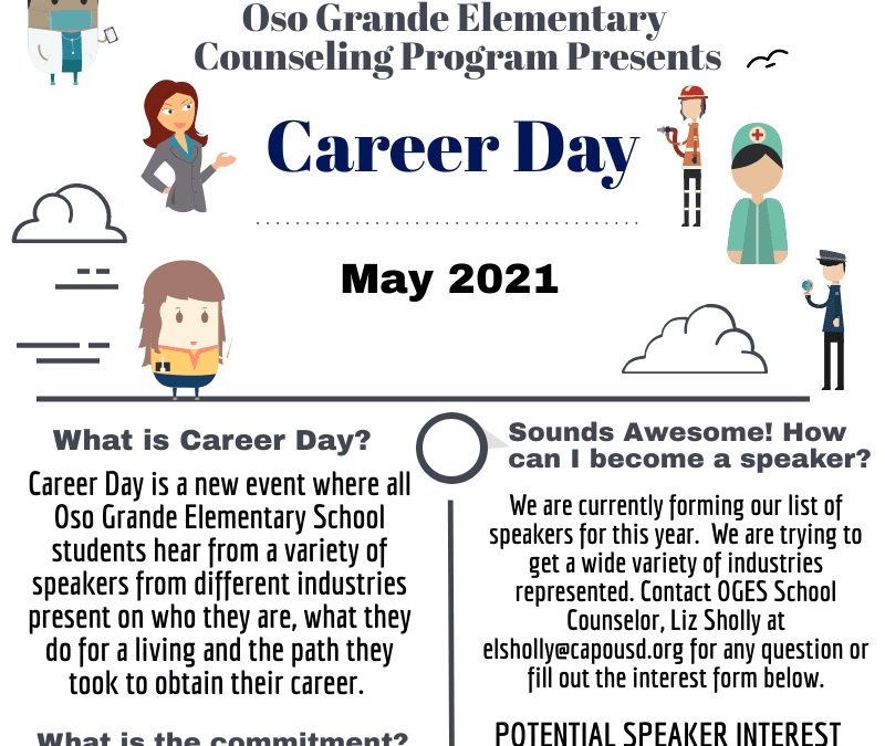 Career Day! Want to Become a Speaker??