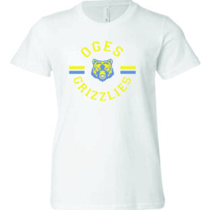 Grizzly Youth White Tee (2023-2024)